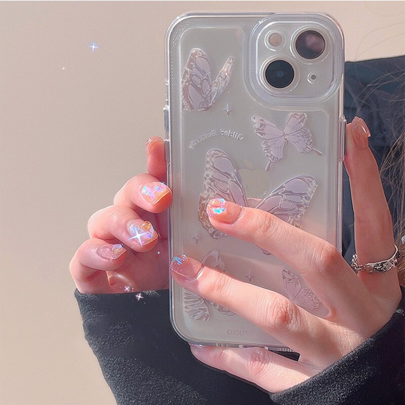 Glasswing Butterfly iPhone 13 Case