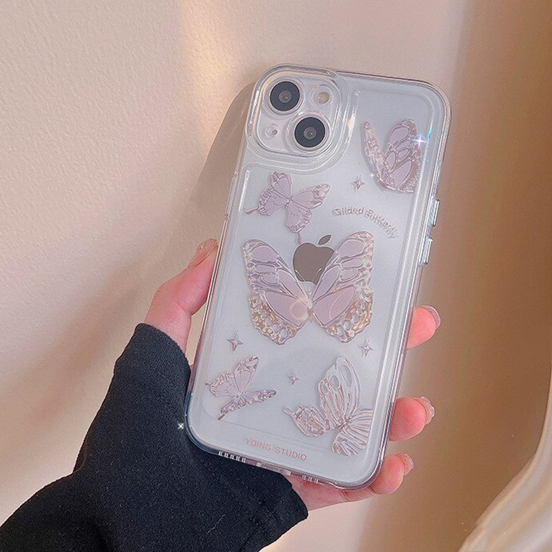 Glasswing Butterfly iPhone 14 Case