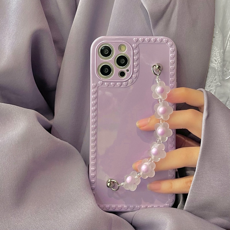 Lavender Chain iPhone Case