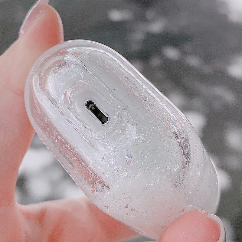 Liquid Glitter AirPods Case
