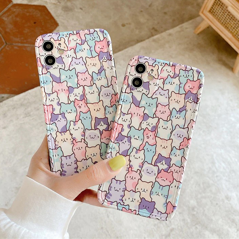 Pastel Cats iPhone 11 Case
