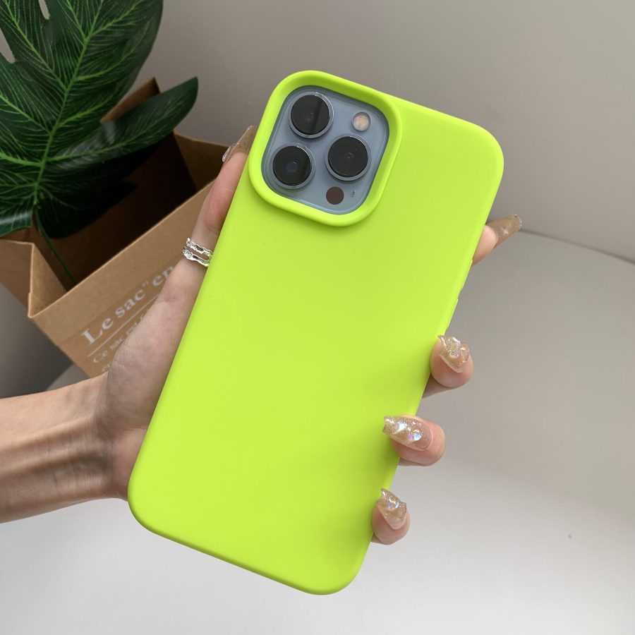 Green Pastel Silicone iPhone 12 Pro Max Case