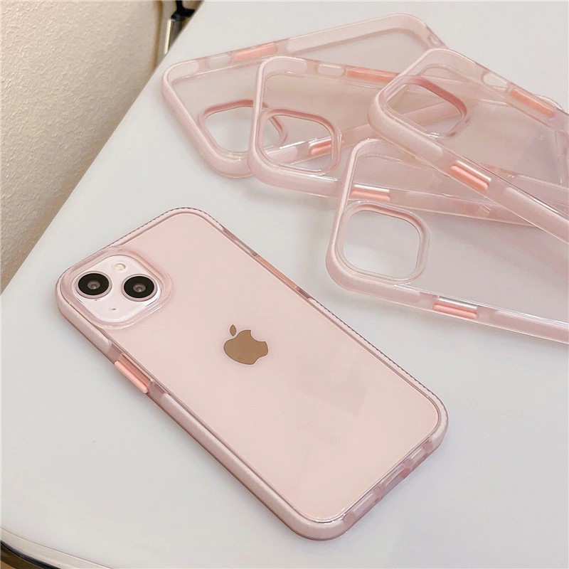 Pastel Pink Protective iPhone 13 Pro Case