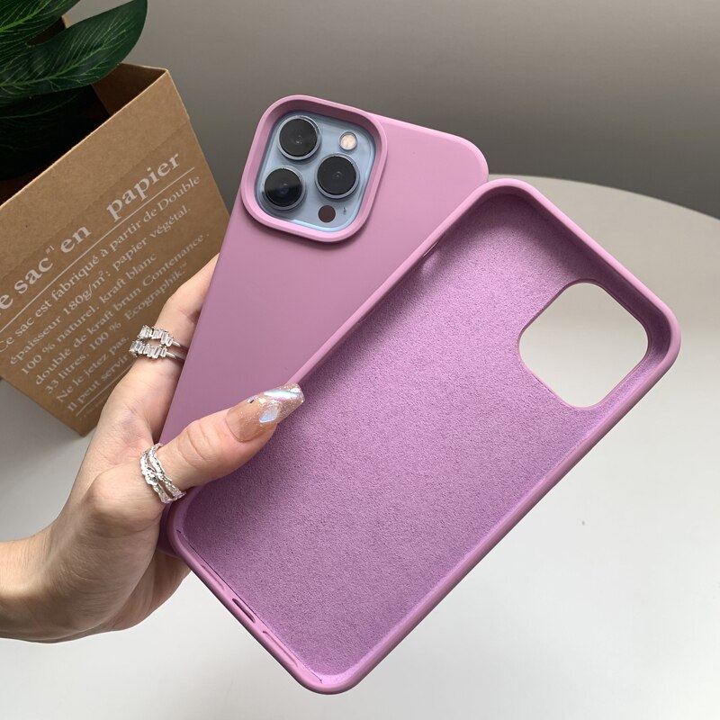 Pastel Soft Silicone iPhone 13 Cases