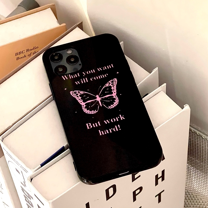 Pink Butterfly iPhone 11 Pro Max Case