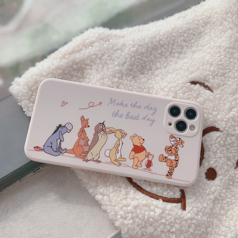 Winnie The Pooh Painted iPhone 12 Pro Max Case