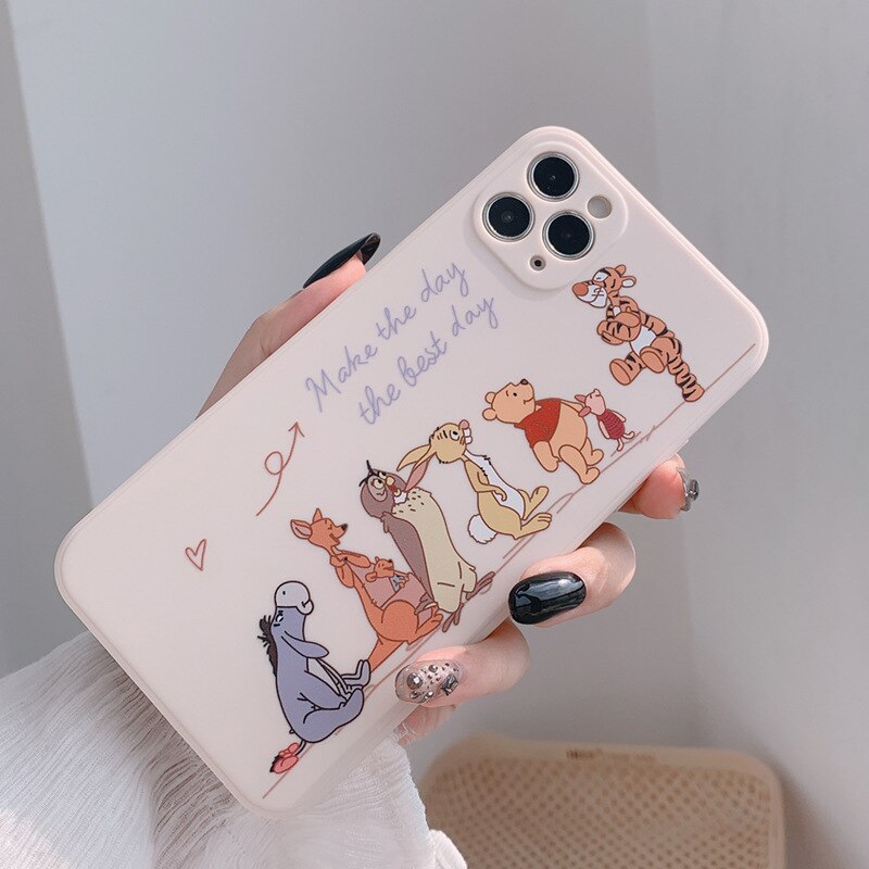 Winnie The Pooh Painted iPhone 11 Pro Max Case