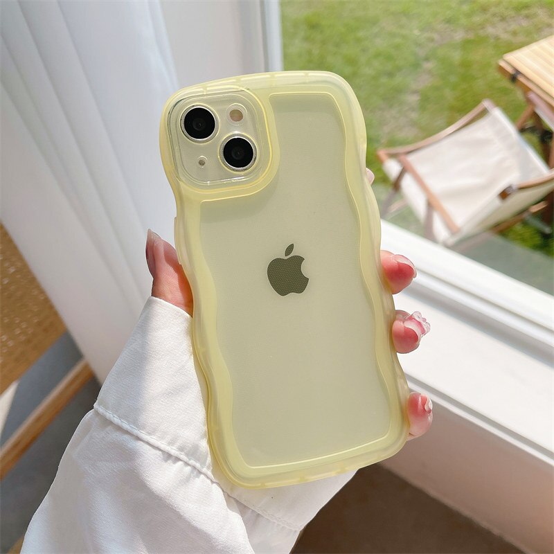 Clear Wavy iPhone 12 Cases
