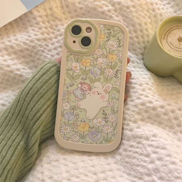 Flowers Painted iPhone 14 Case