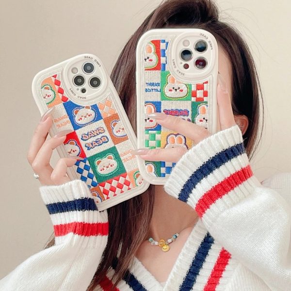 Kawaii Embroidered iPhone 12 Pro Max Case
