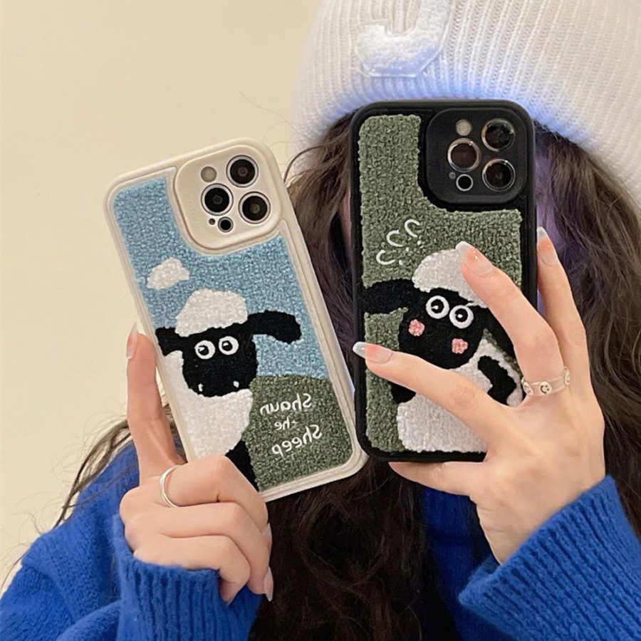 Plush Sheep iPhone 13 Pro Max Case