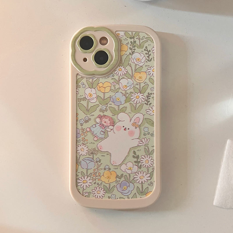 Rabbit In Flowers iPhone 13 Case
