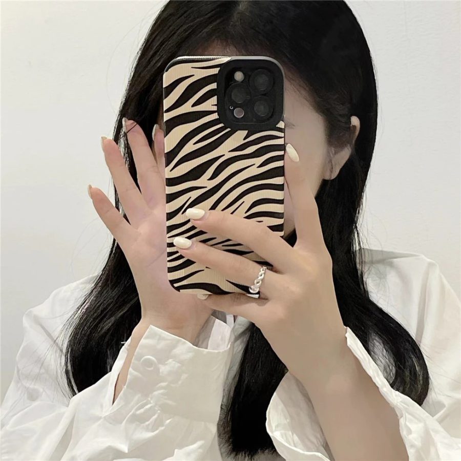Zebra Pattern iPhone 12 Pro Max Case
