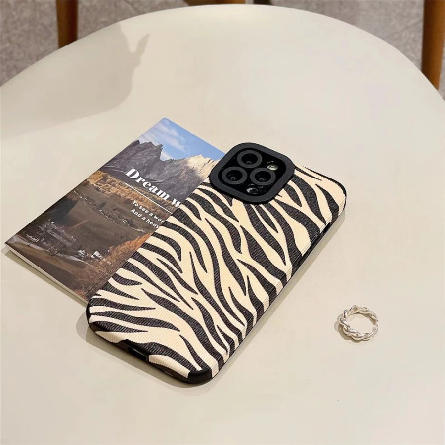 Zebra Pattern iPhone Case