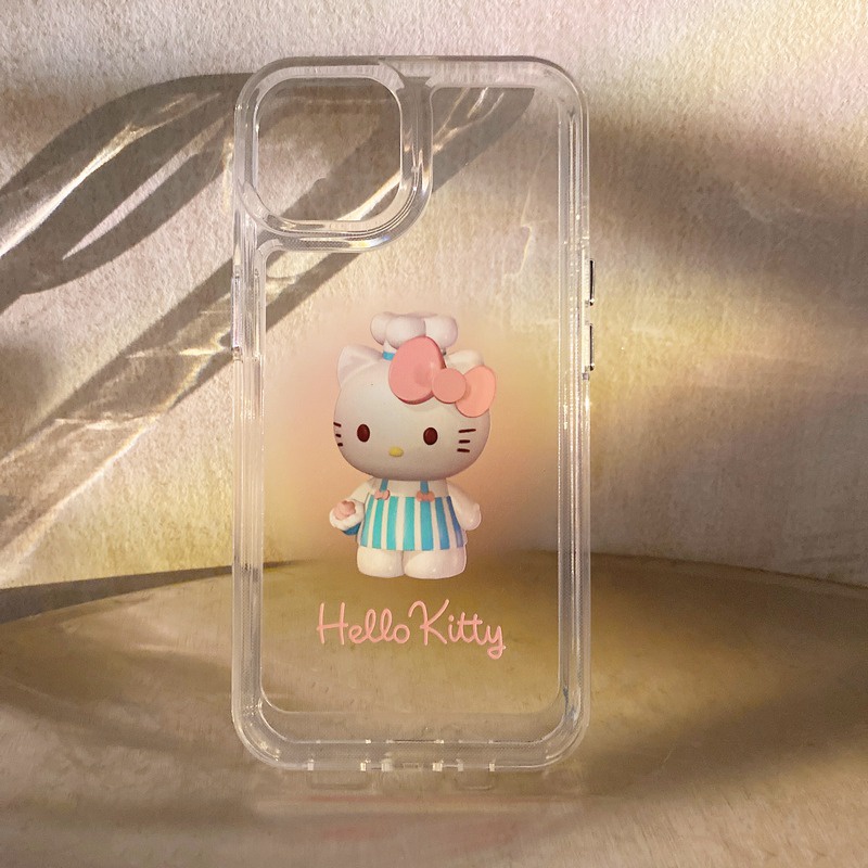 Clear Hello Kitty iPhone 14 Case