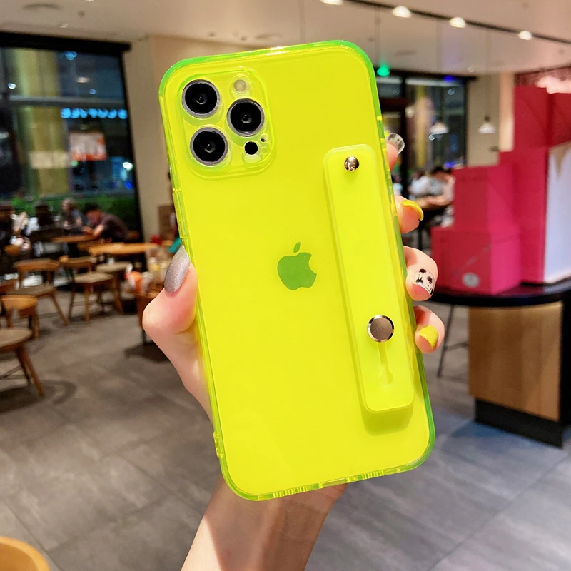Neon Yellow iPhone 12 Pro Max Case