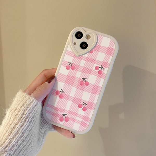 Pink Cherry iPhone Case