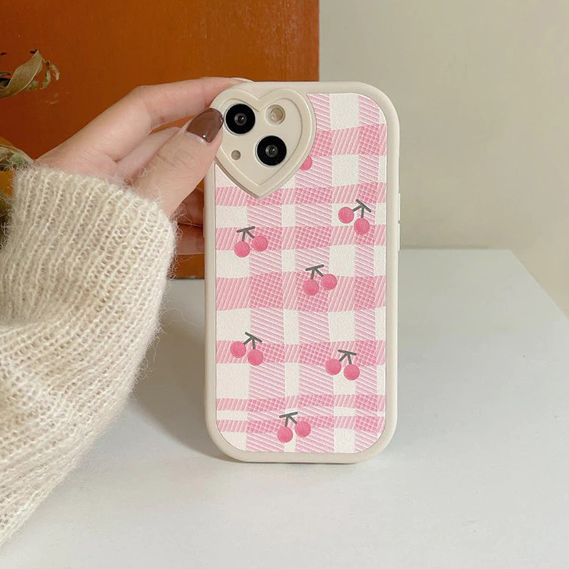 Pink Cherry iPhone 12 Case