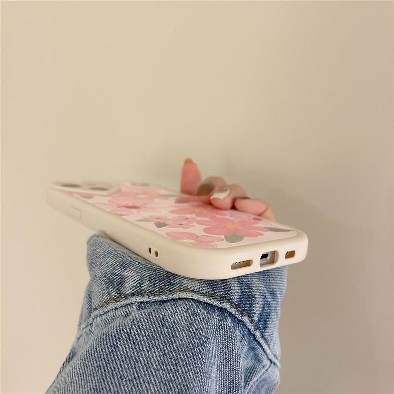 Pink Flowers iPhone XR Case