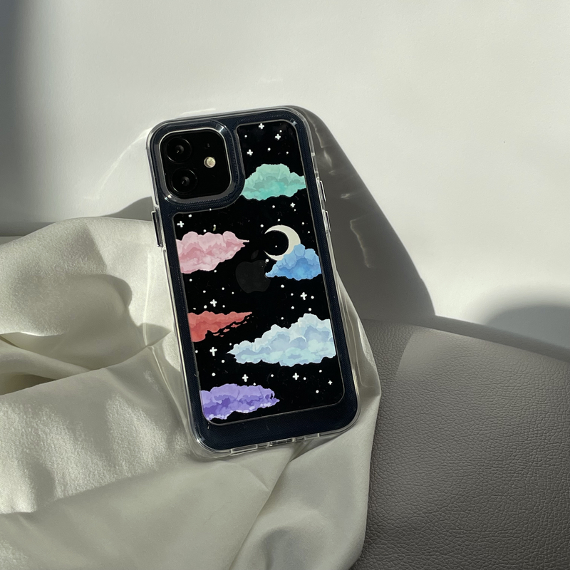 Rainbow Clouds iPhone 13Case