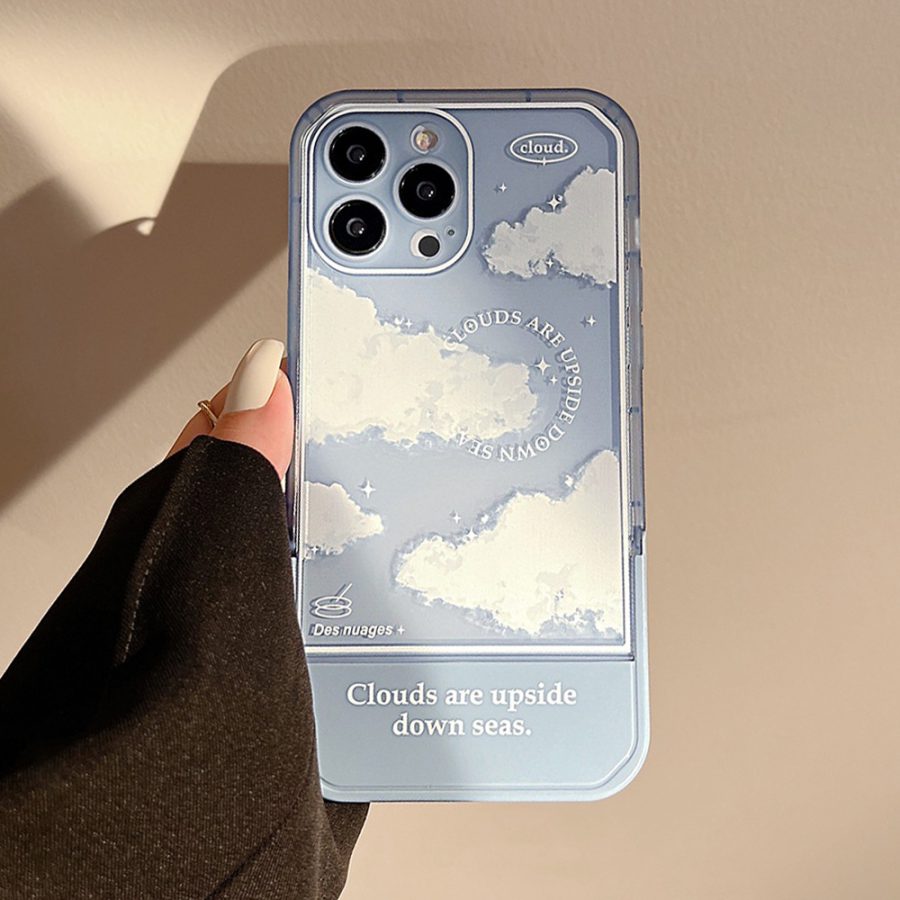 Clear Clouds iPhone Case