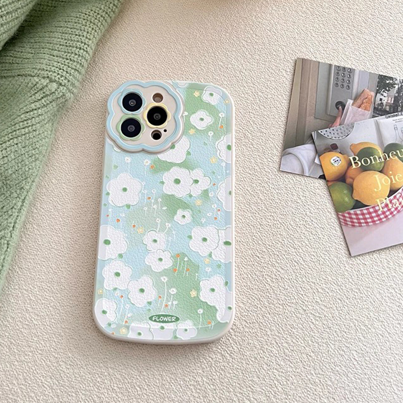 Green Flowers iPhone 11 Pro Max Case