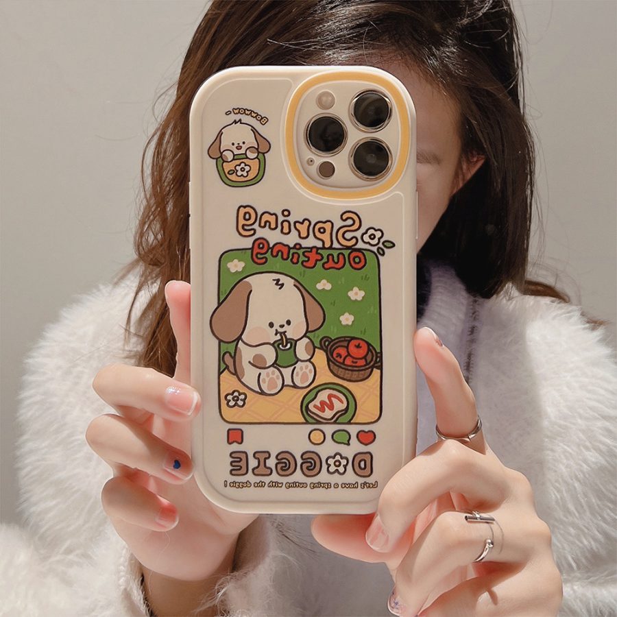 Kawaii Puppy iPhone 13 Pro Max Case