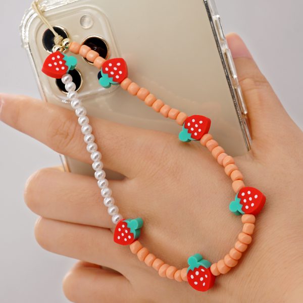 Strawberry Phone Charm