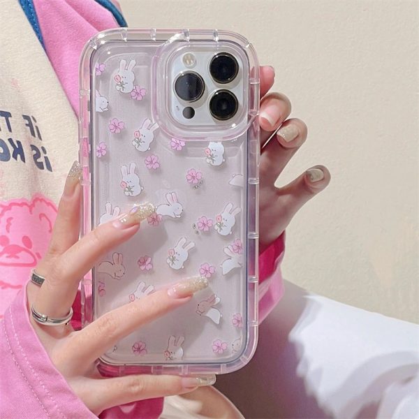 Clear Bunny iPhone 14 Pro Max Case