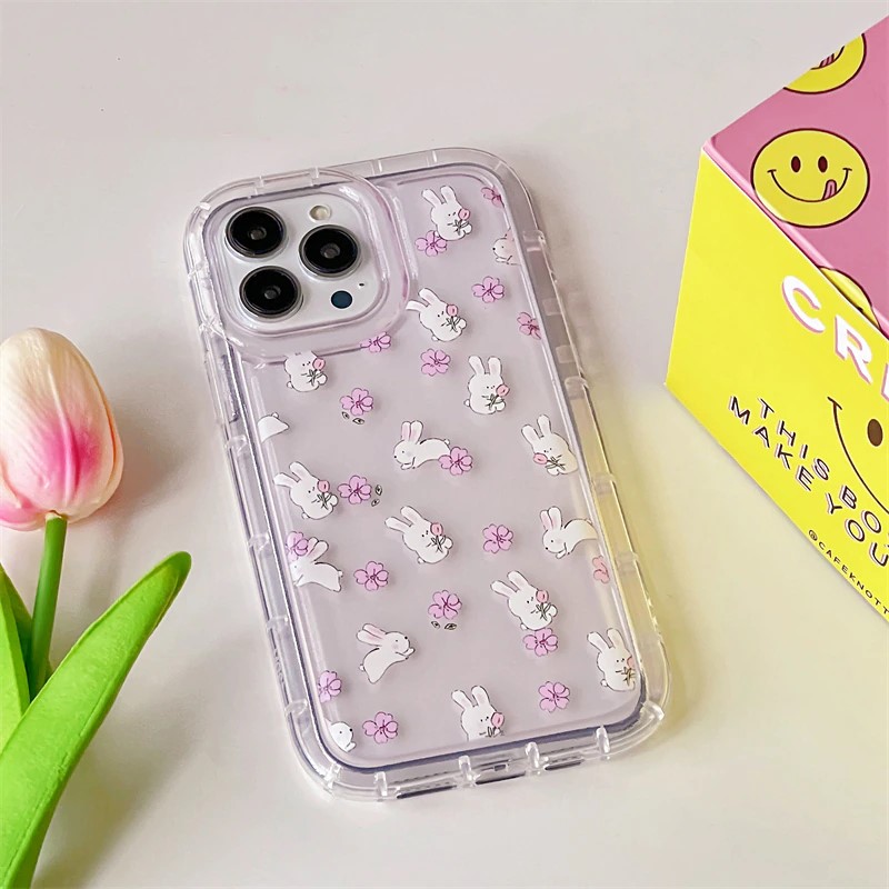 Clear Bunny iPhone 11 Pro Max Case