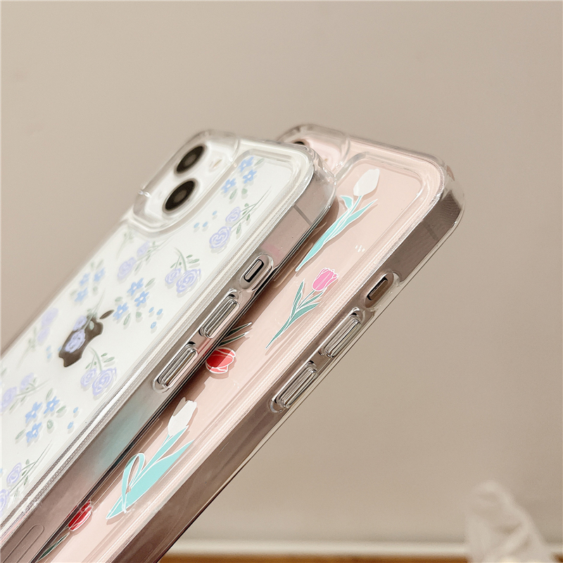 Clear Floral Cases