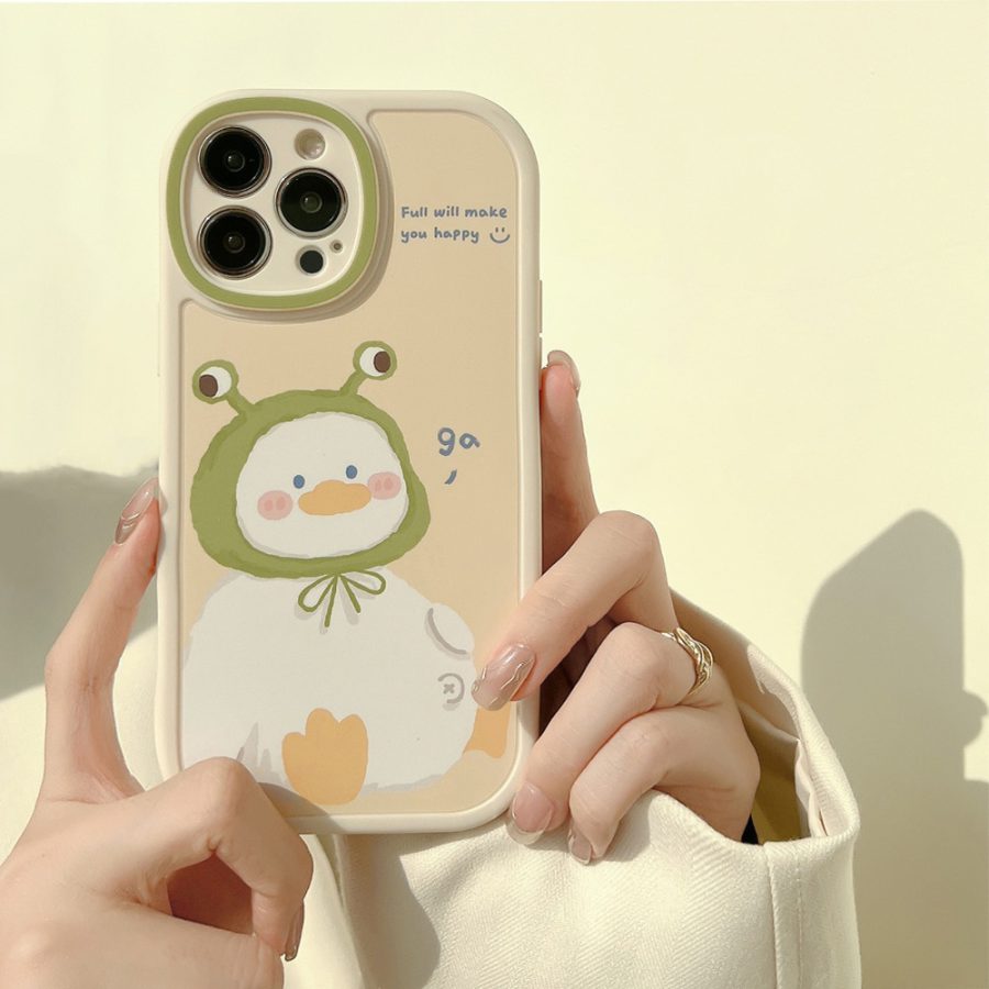 Duck Painting iPhone 14 Pro Max Case