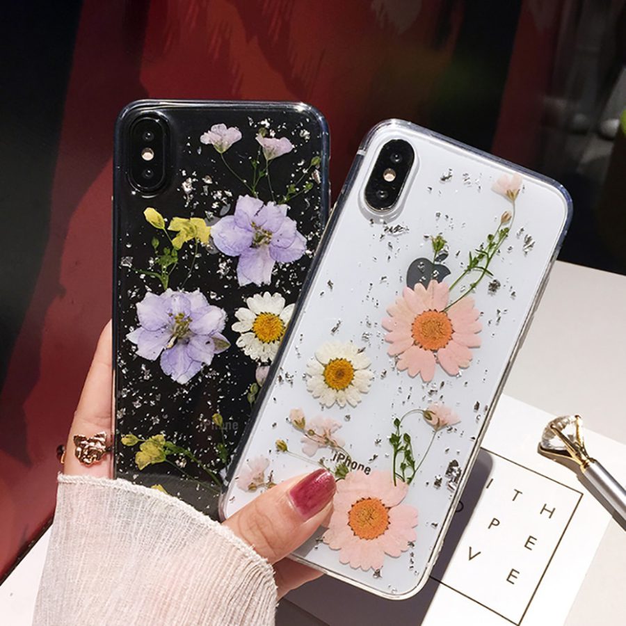 Pressed Flowers iPhone XR Case