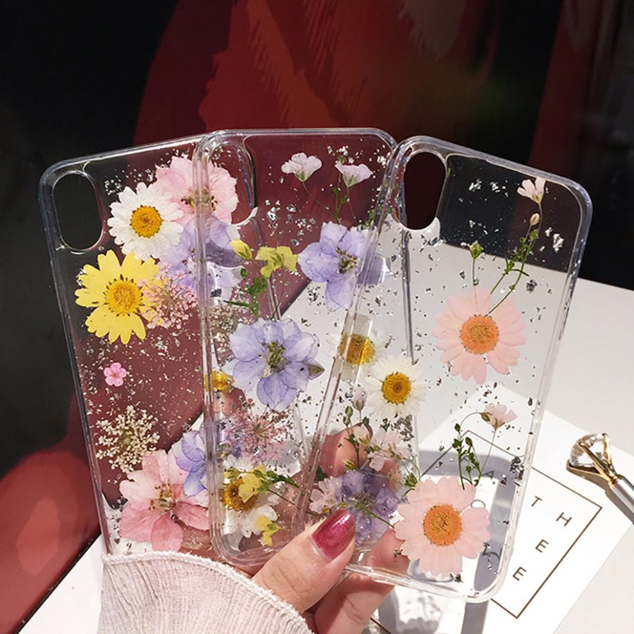 Pressed Flowers iPhone Cases