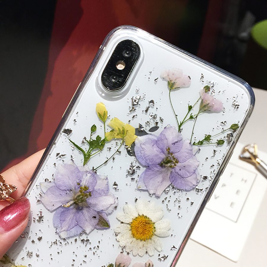 Pressed Flowers iPhone X, Xs, Xs Max Cases