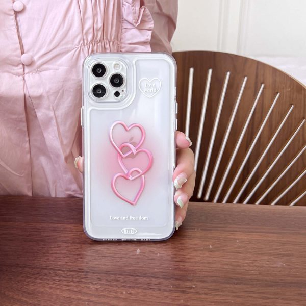 Three Hearts iPhone 13 Pro Max Case