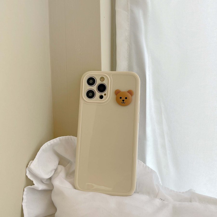3D Bear Phone Case For iPhone