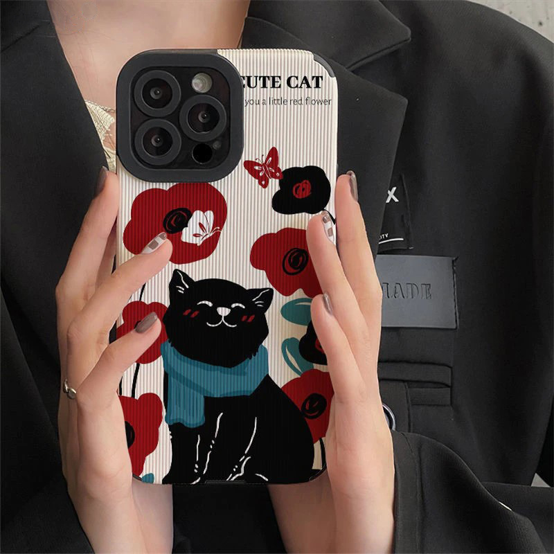 Black Cat iPhone 13 Pro Max Case