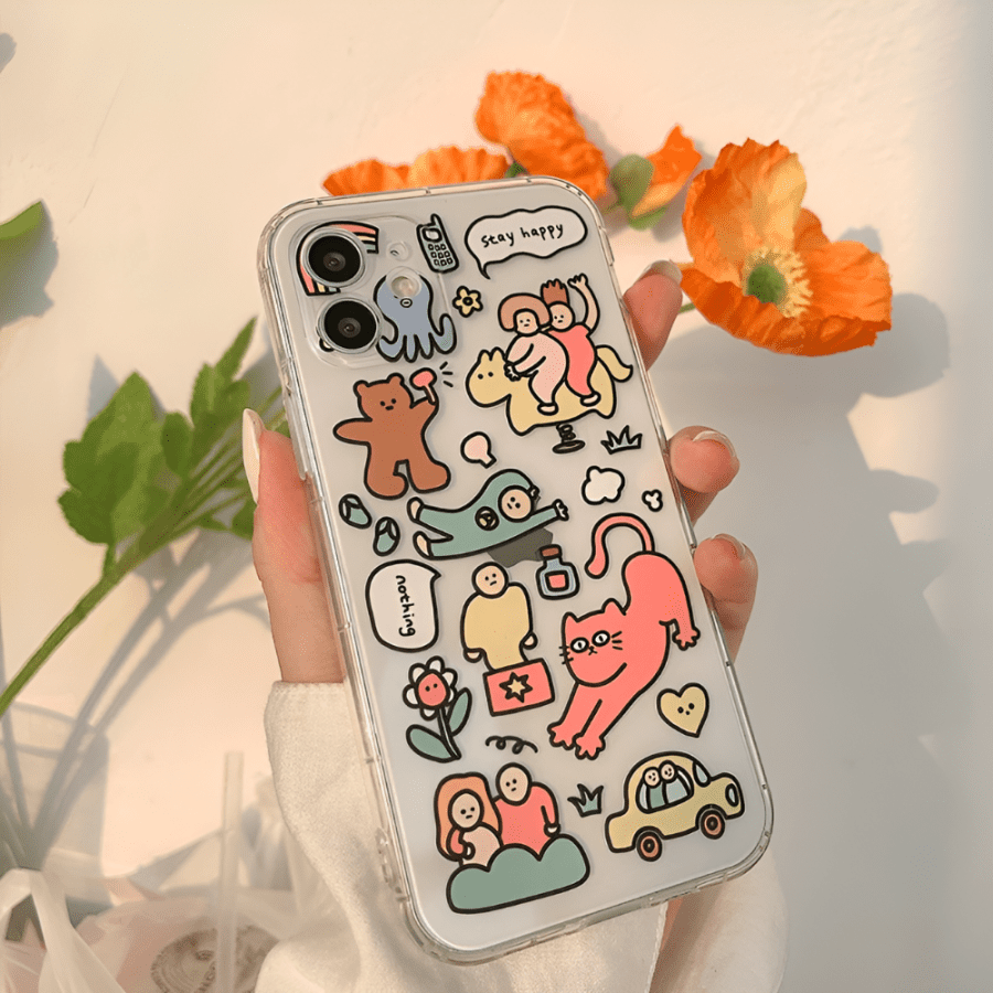 Colorful Artwork Phone Case - iPhone 12