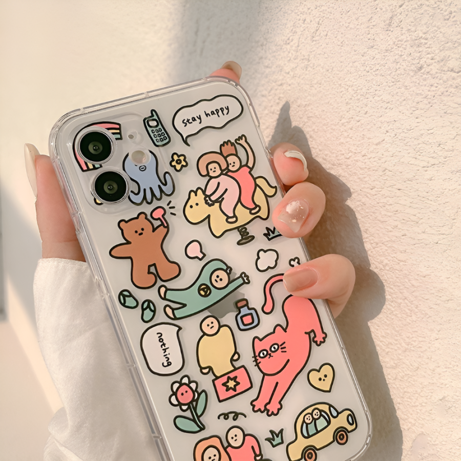 Colorful Artwork Phone Case - iPhone 15