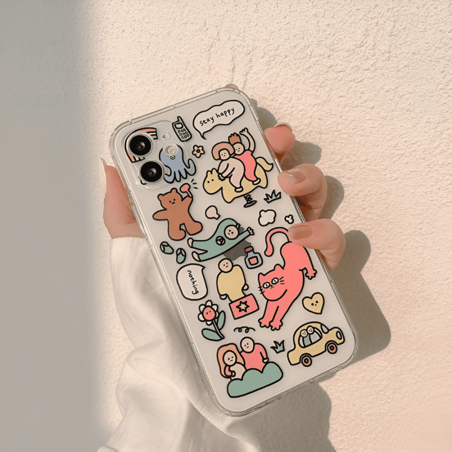 Colorful Artwork Phone Case - iPhone 11