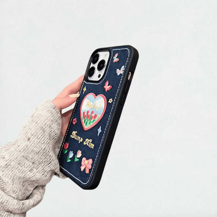 Embroidered Phone Cases iPhone 13 Pro Max