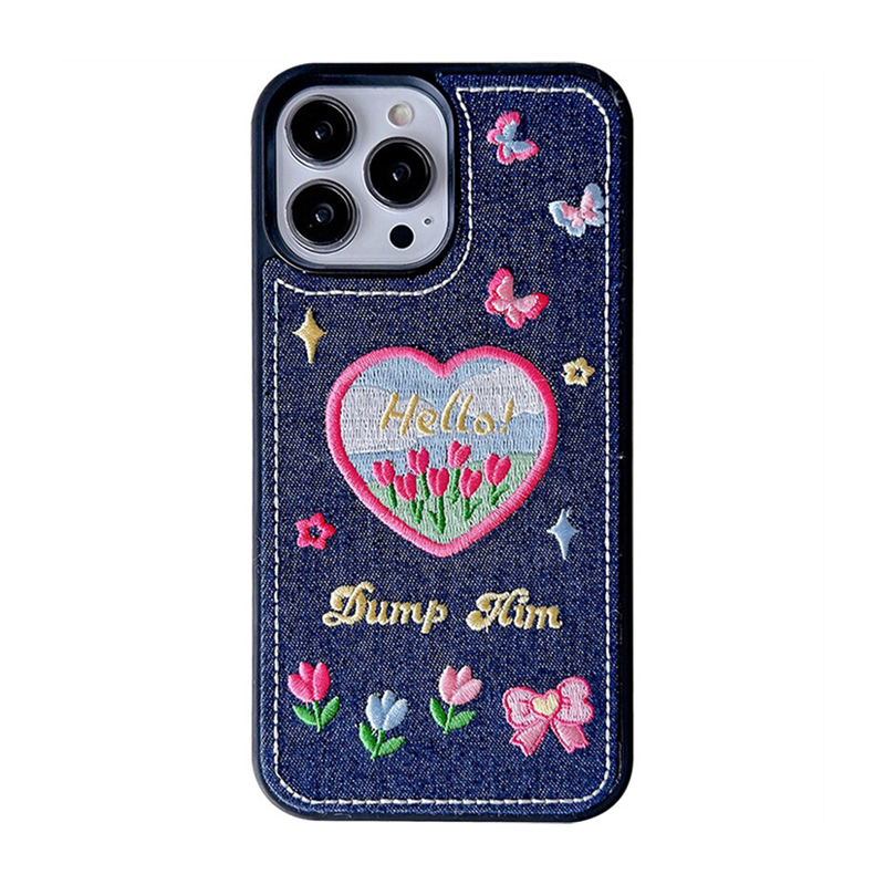 Embroidery Art iPhone 13 Pro Max Case