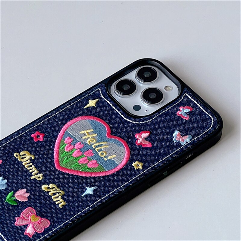 Embroidery Art iPhone 12 Pro Max Case