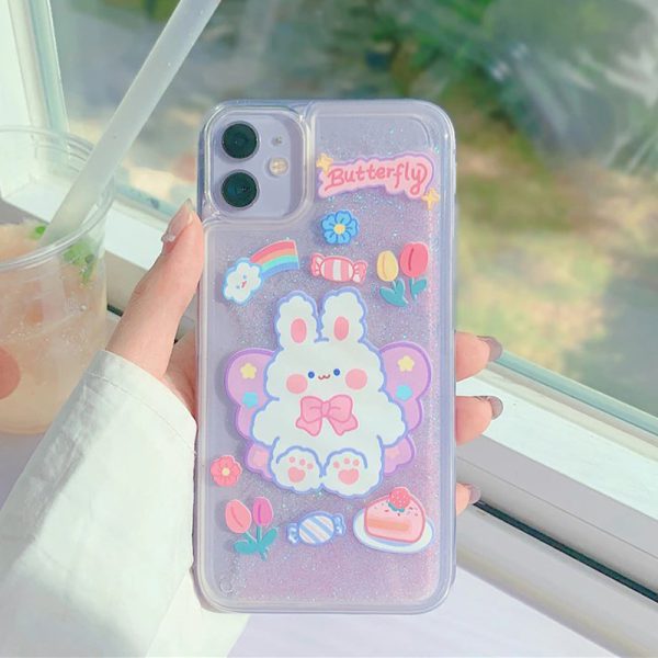 Kawaii Glitter iPhone 11 Case