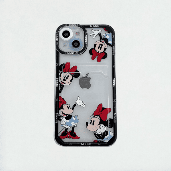 Minnie Mouse Case with Card Holder