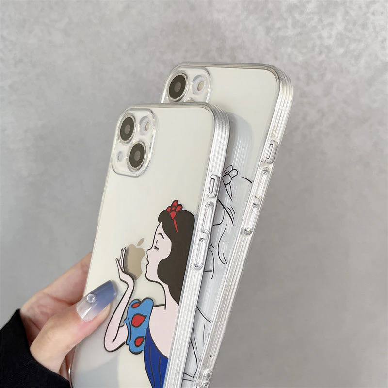 Snow White Clear iPhone XR Case