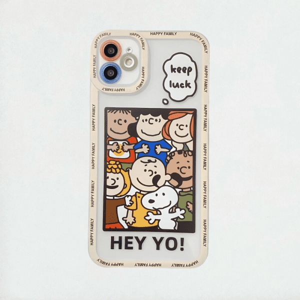 Snoopy and his friends phone case - iphone 12