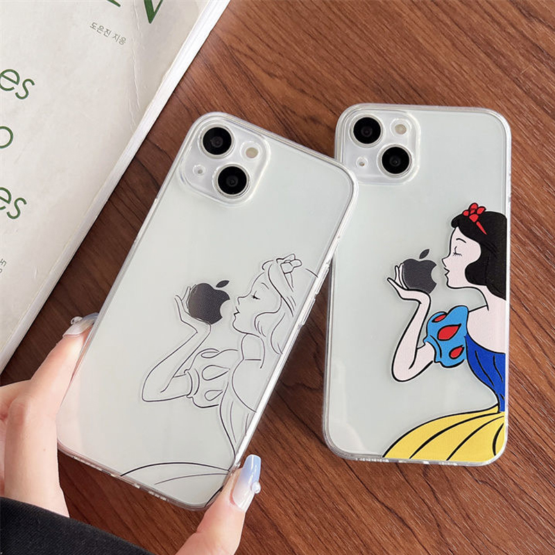 Snow White Clear iPhone 14 Case