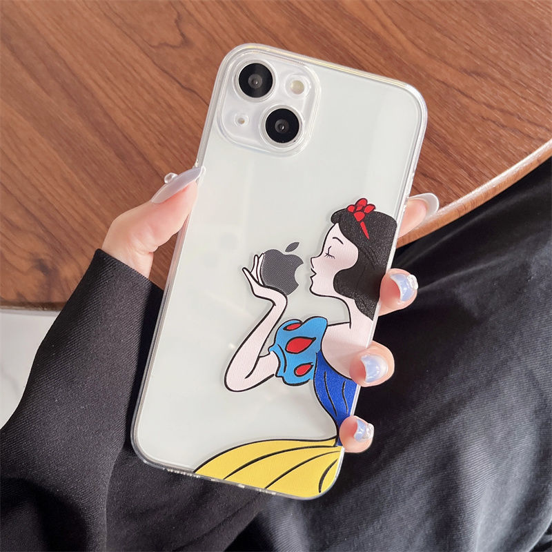 Snow White Clear iPhone 12 Case
